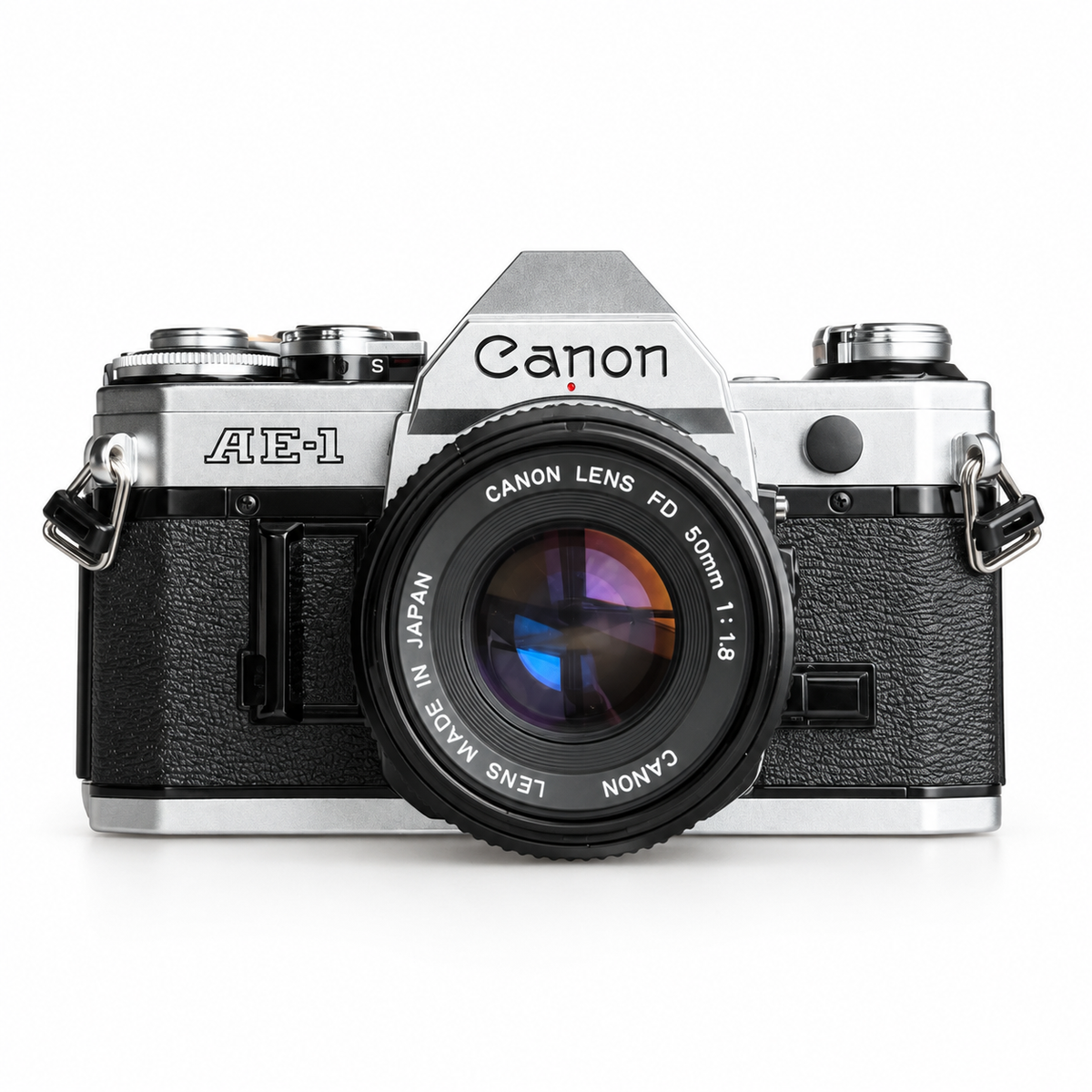 Canon AE-1 + FD 50mm f/1.8 — 1980 Winter Olympics Boxed New Old Stock