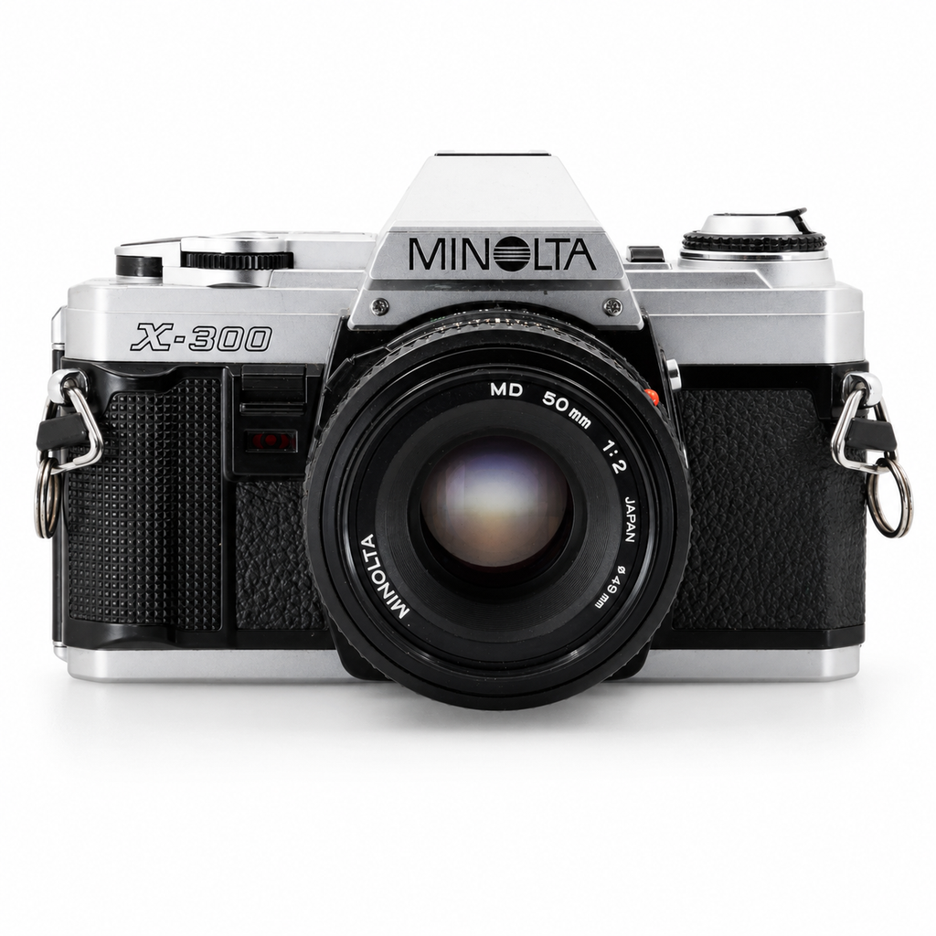 Minolta X-300 + Minolta MD 50mm F1:2
