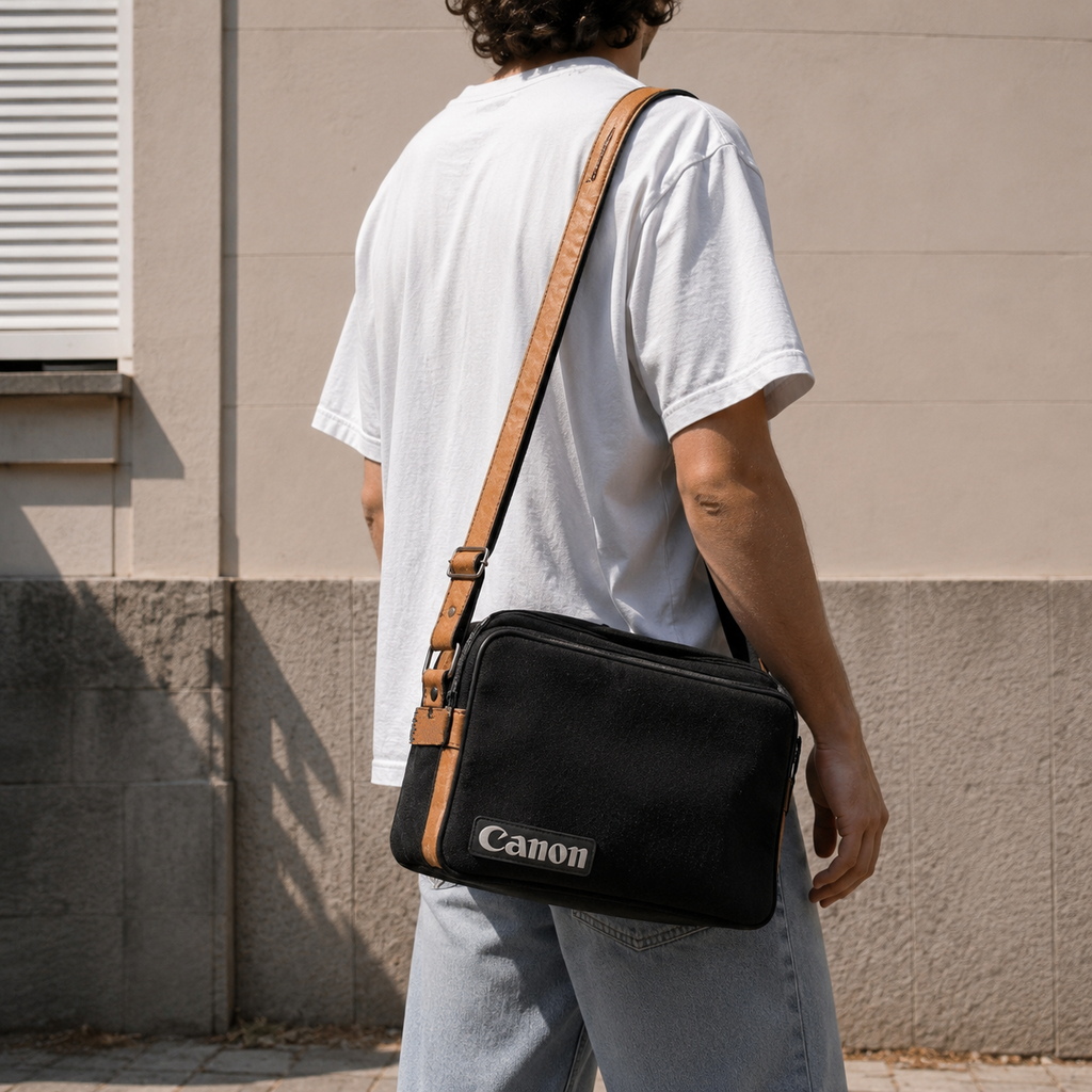 Vintage Canon Camera Bag
