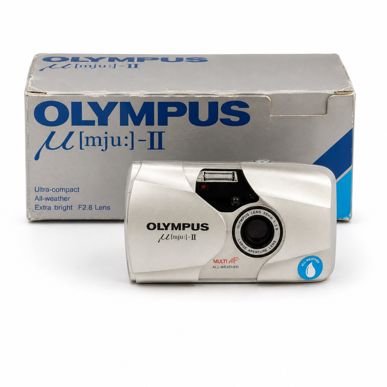 Olympus MJU II Champagne